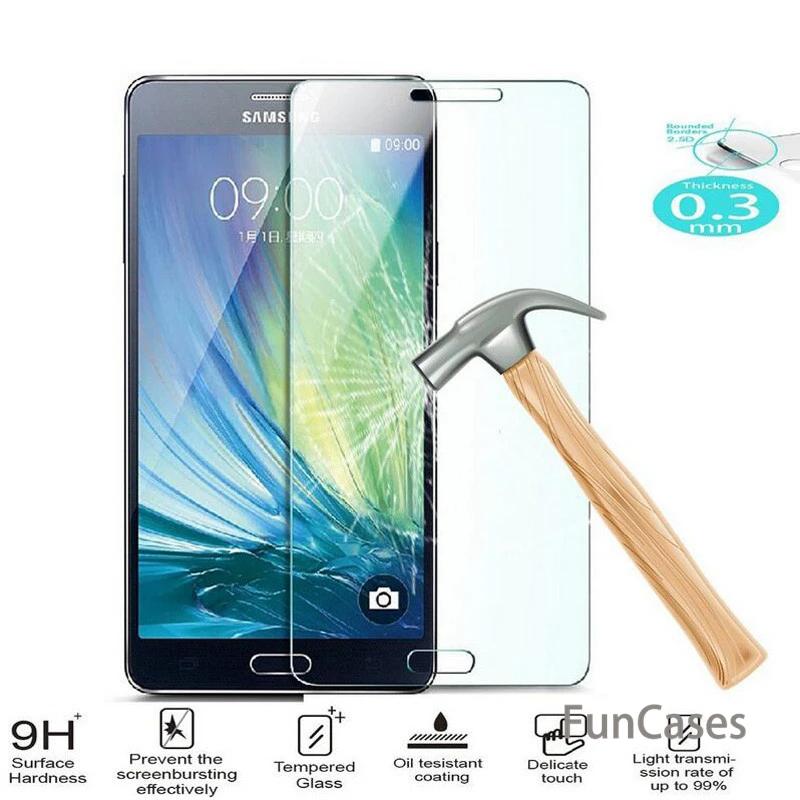 Закаленное Стекло для Samsung Galaxy J3 J5 J7 J1 мини 2016 A3 A5 A7 Экран защитная с уровнем