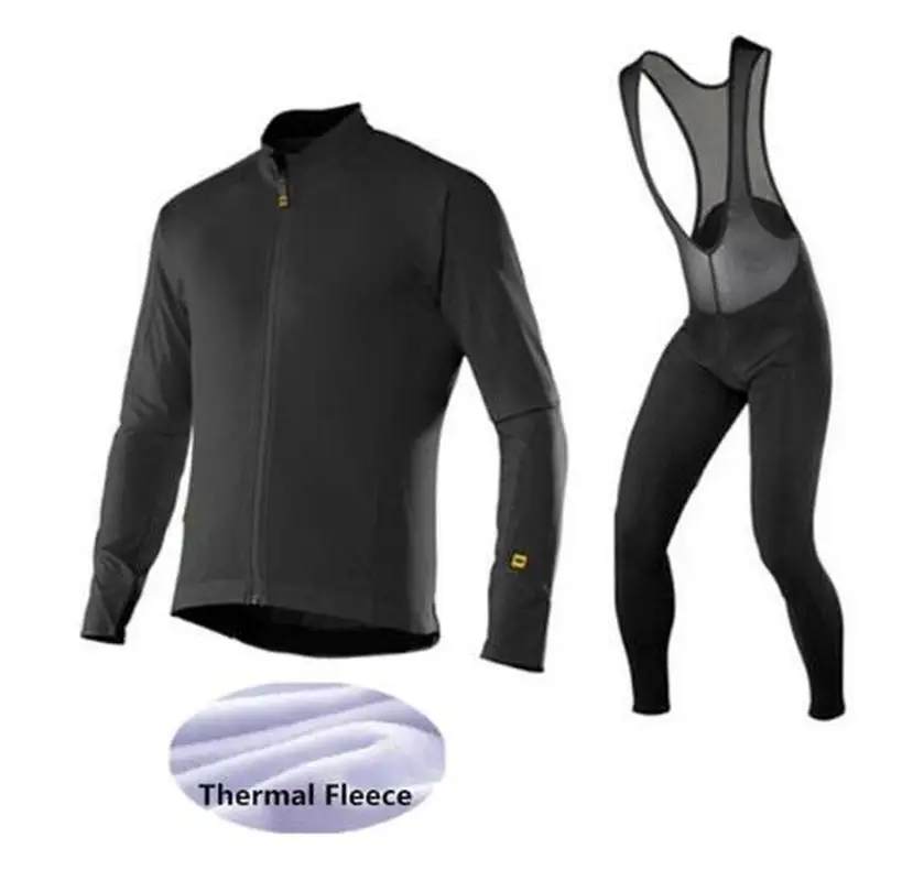 MAVIC 2017 cycling winter set men clothing fleece thermal pro jersey bike clothes mtb ropa ciclismo invierno maillot | Спорт и
