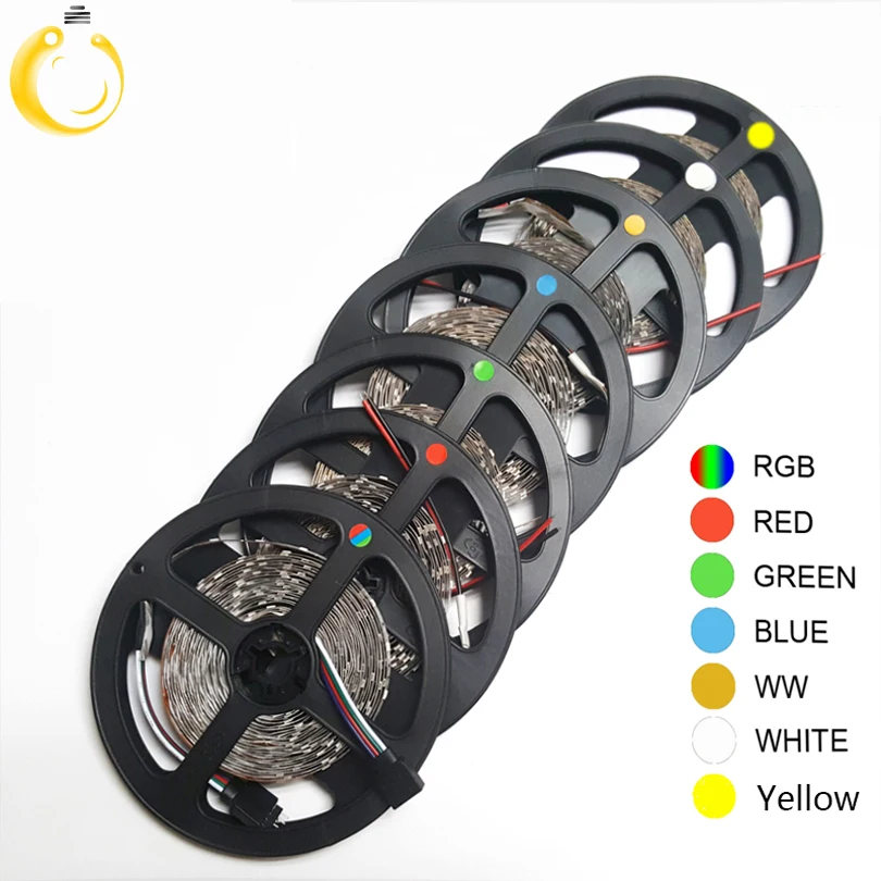 5 метров 300 светодиодов неводонепроницаемая светодиодная ленсветильник RGB 2835 12 В