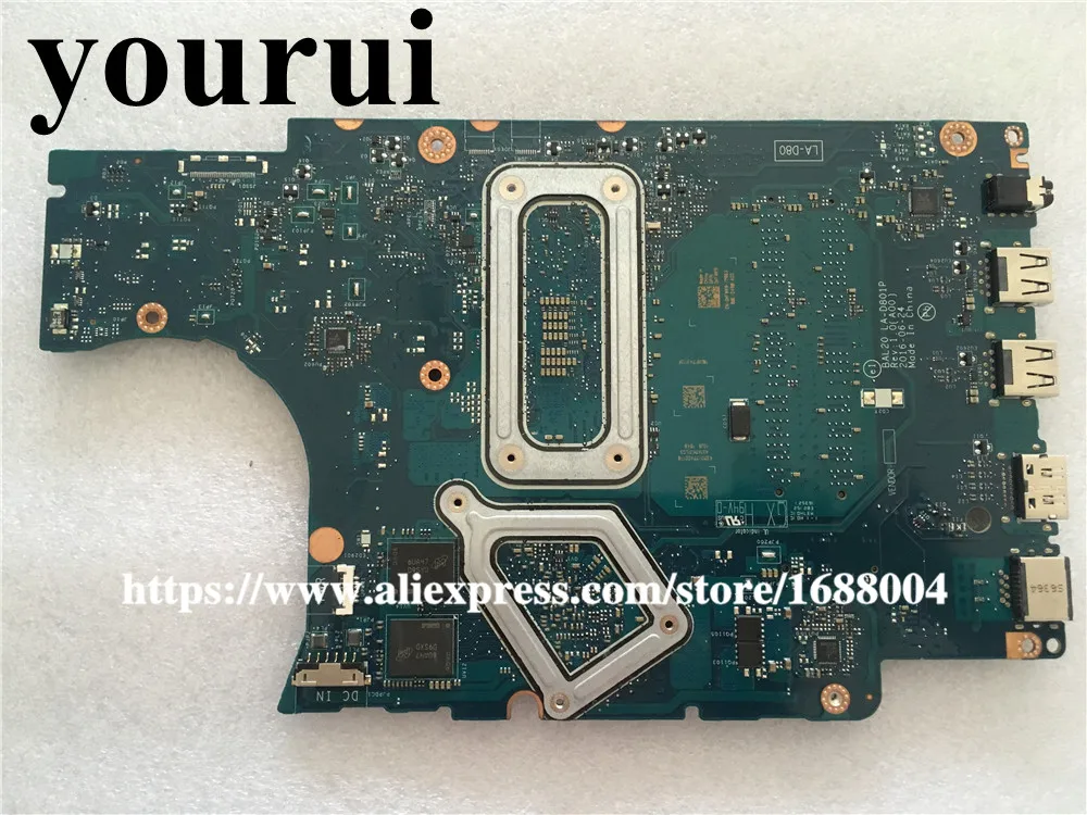FOR DELL 5567 5767 Laptop motherboard CN-0KFWK9 0KFWK9 KFWK9 With SR2ZV i7-7500U 2.7Ghz BAL20 LA-D801P DDR4 100% Tested | Компьютеры и