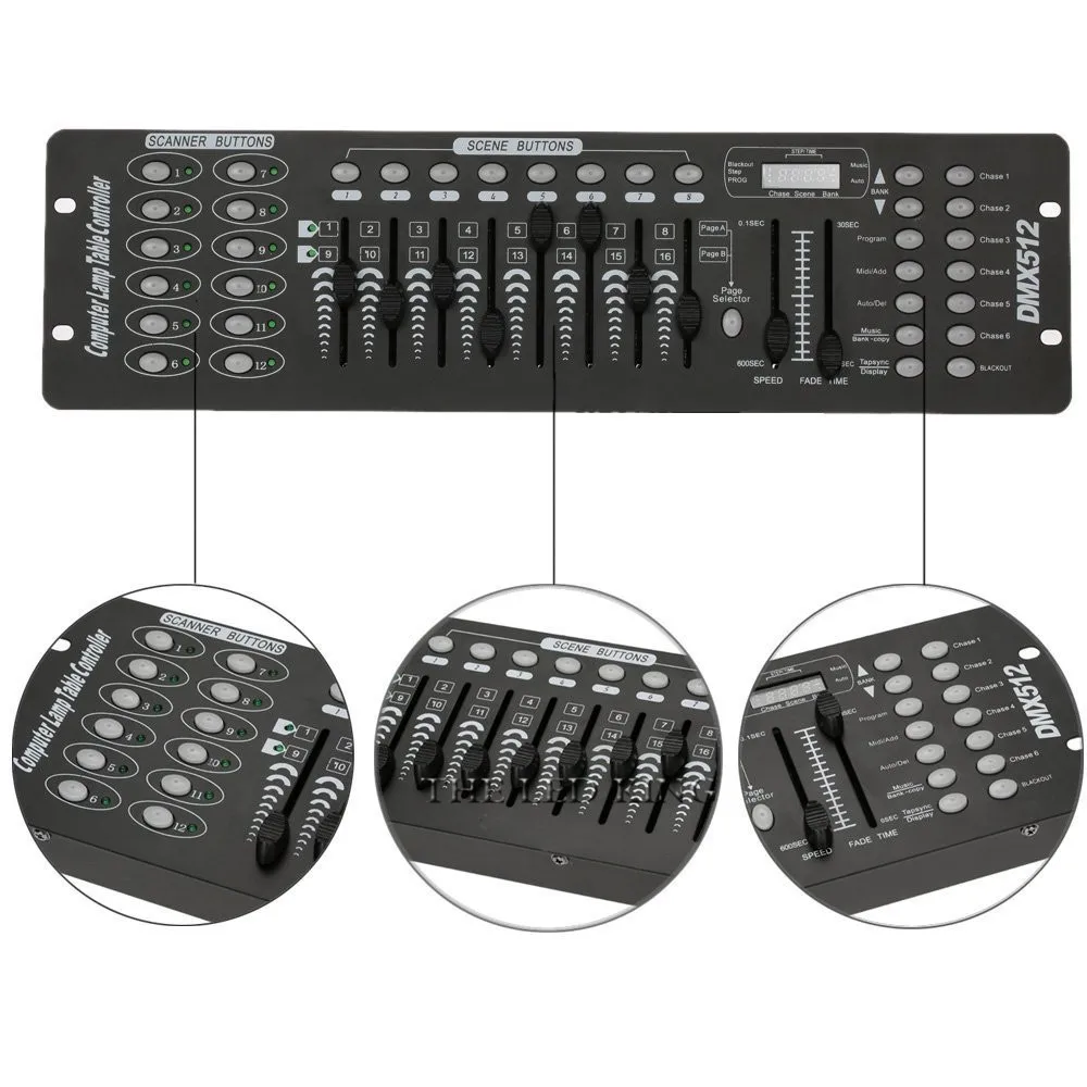 Новое поступление 192 DMX контроллер для Движущегося головного света каналов DMX512 DJ