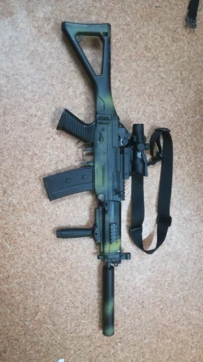 Ohhunt охотничий ACOG 4X32 оптика из настоящего волокна шеврон BDC Сетка Красный Зеленый с подсветкой прицел для винтовки. 223. 308 Калибр