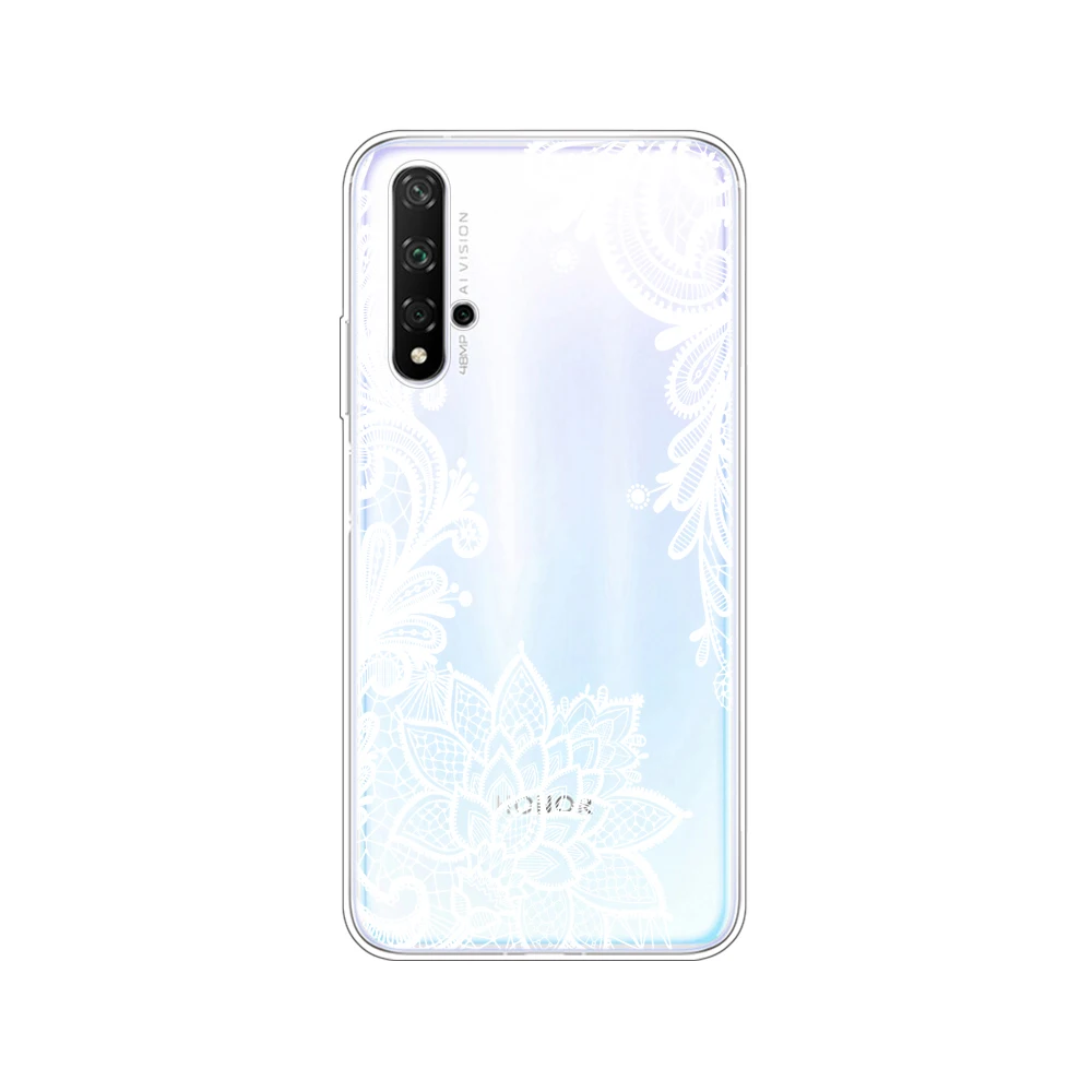 Чехол на Honor 20, силиконовый чехол на заднюю панель, чехол для телефона huawei Honor 20 Pro Lite Honor20 YAL-L21 YAL-L41, роскошный мультяшный рисунок