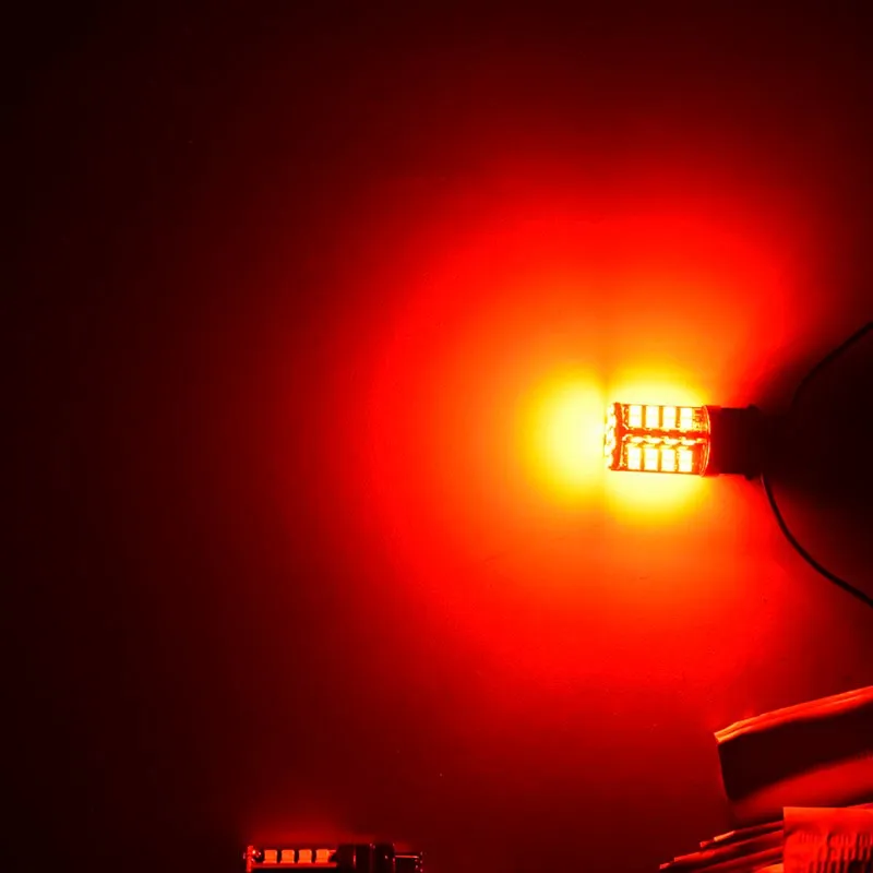 2 шт. светодио дный 3156 3157 LED высокой мощности 79 SMD 2835 LED Янтарный Желтый сигнал поворота белый P27W T25 автомобильные лампы красный P27/Вт 7 Вт Автомобильный источник света лампы