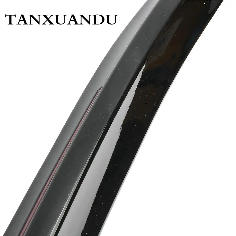 Окрашенный черный Задний заводской спойлер крыло багажника W/габаритный фонарь