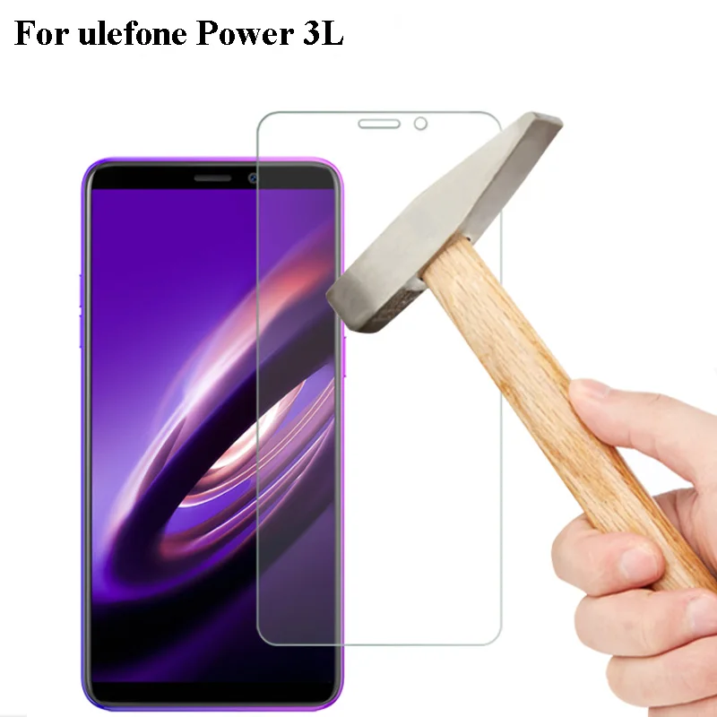 2PCS For Ulefone Power 3L empered Glass 3 L Screen Protector Power3L Explosion proof 2.5D Tough | Мобильные телефоны и