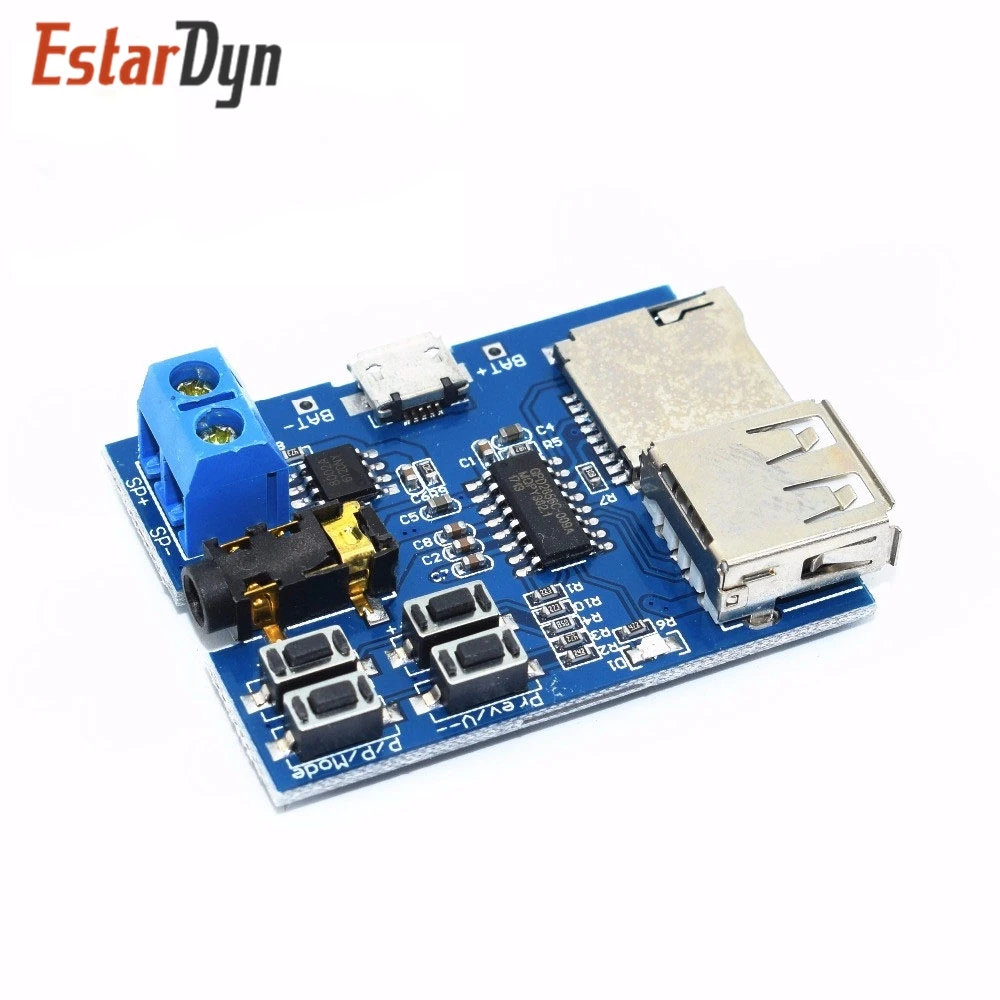 TF карта U disk MP3 Плата декодера с форматом module Расшифровка усилителей audio Player|player