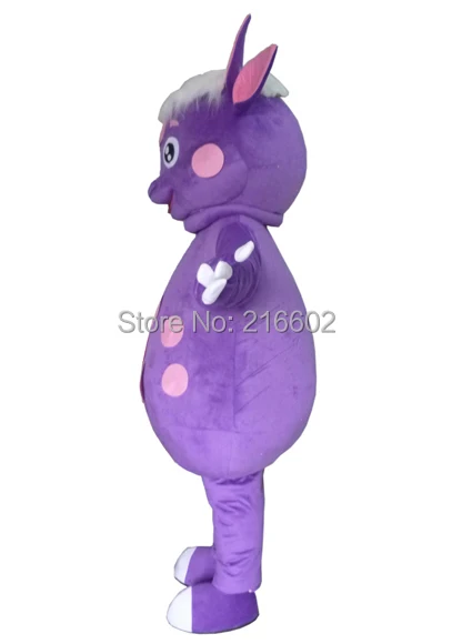 Фиолетовый талисман Лунтика костюм для взрослых необычное платье вечерние