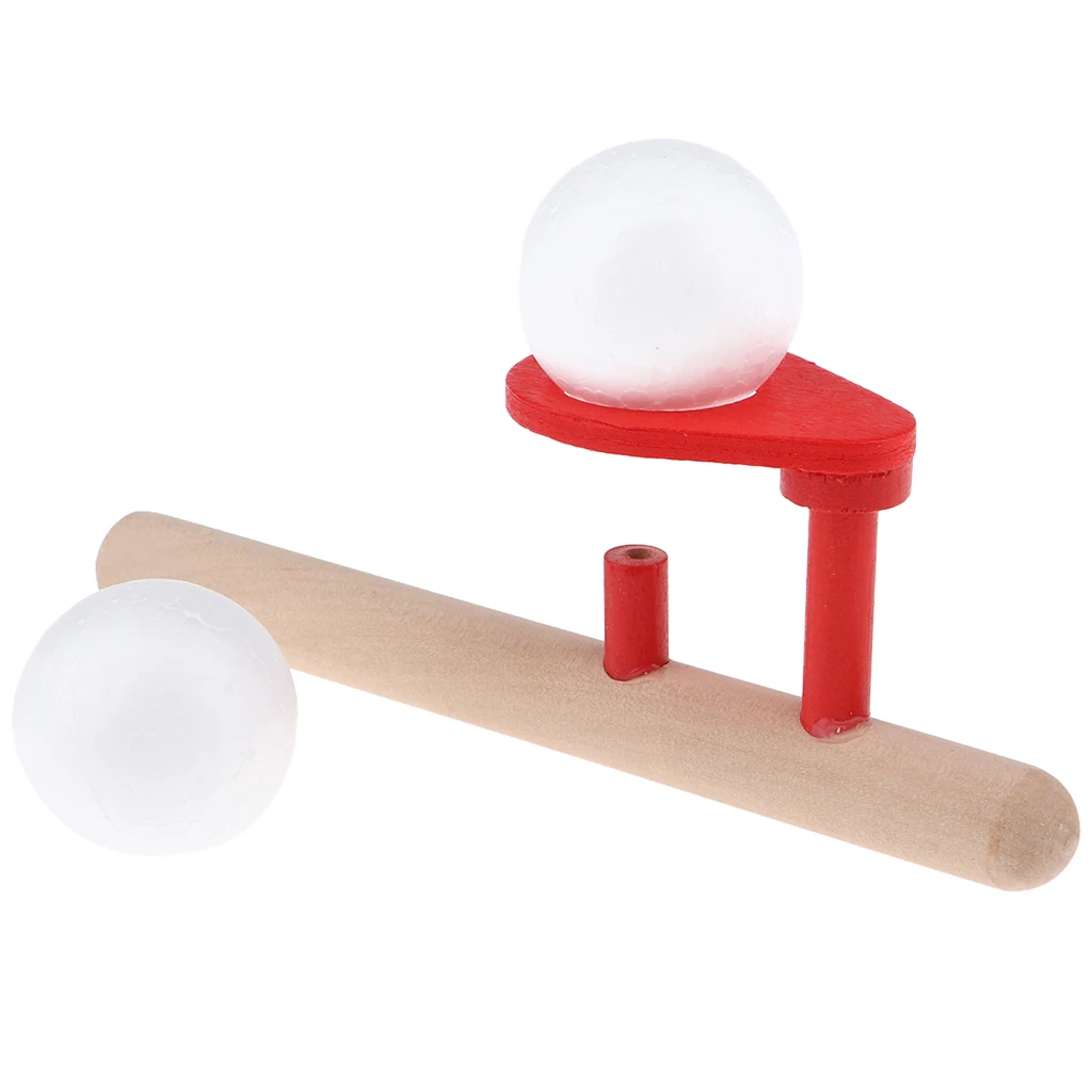 Деревянные игры Blow хобби уличная забавная Спортивная игрушка шар из пенопласта