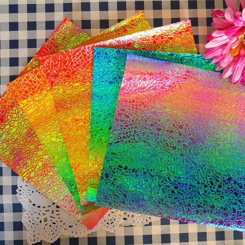 Трещина радуги развивающие звезда Бумага творчества оригами для ручной работы