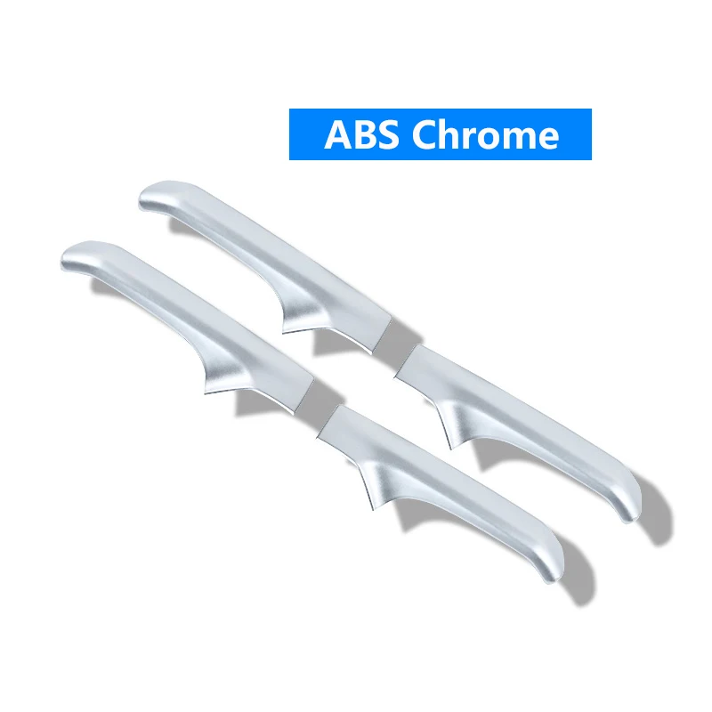 ABS Хромовая Автомобильная накладка на внутреннюю дверную ручку Отделка Стикеры