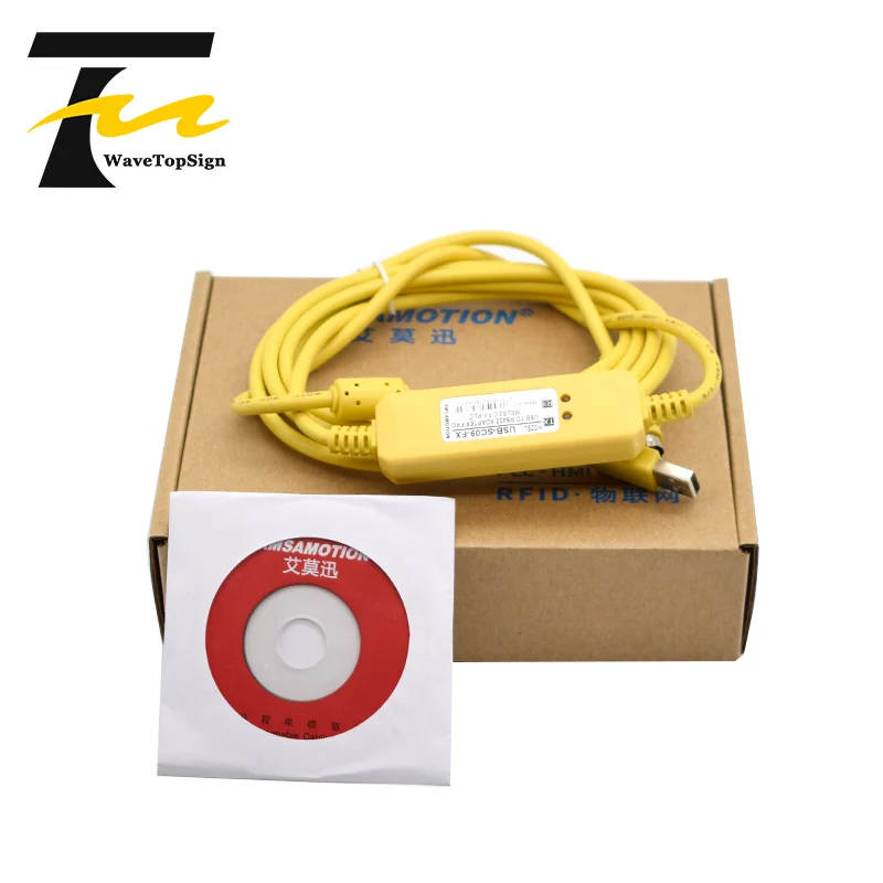 Mitsubishi FX1N/FX2N/FX1S/FX3U Series PLC Programming Cable Data Download Cable USB-SC09-FX