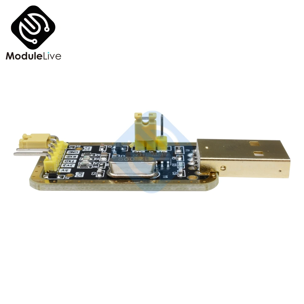 CH340G CH340 модуль RS232 к TTL обновление USB последовательному порту золотой замена PL2303 в