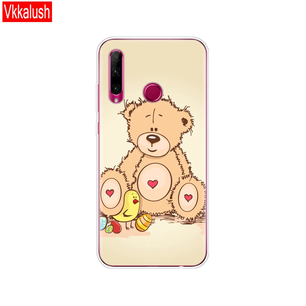 80031 Honor 10i чехол Honor 10i HRY-LX1T чехол Силиконовый ТПУ задняя крышка чехол для телефона для huawei Honor 10i Honor10i 10 I 6,21 дюймов - Цвет: 80031