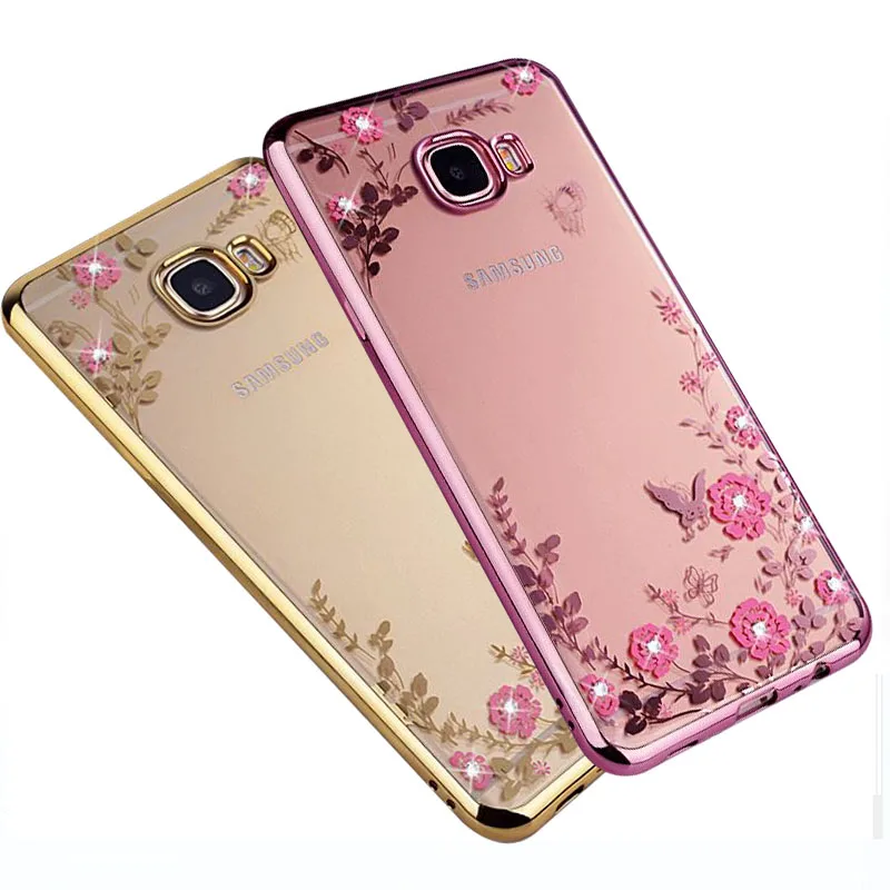 YueTuo Оригинальный чехол из ТПУ розового золота для Samsung Galaxy A7 2017 A720 силиконовый
