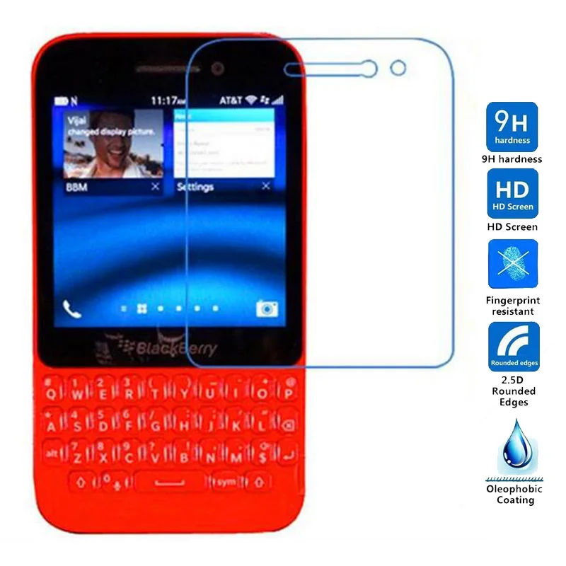 2 шт. для Blackberry Z3 Q10 Q20 Q30 Z10 Q5 Защитная пленка для экрана Переднее закаленное стекло для Blackberry Aurora защитная пленка