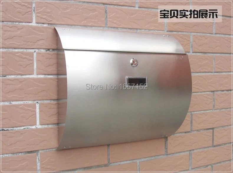 Ящик для электронной почты arc коттедж из нержавеющей стали защита от дождя и