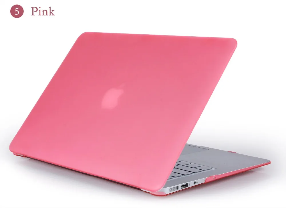 3 в 1 Кристальный \ Матовый Прозрачный чехол для Apple Macbook Air Pro retina 11 12 13 15 для Macbook Air 13 чехол для ноутбука