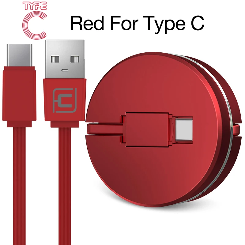 CAFELE usb type C кабель для зарядки данных для huawei P30 P20 pro Xiaomi Mi 9 samsung S10 S9 Oneplus Выдвижной Телефонный Кабель