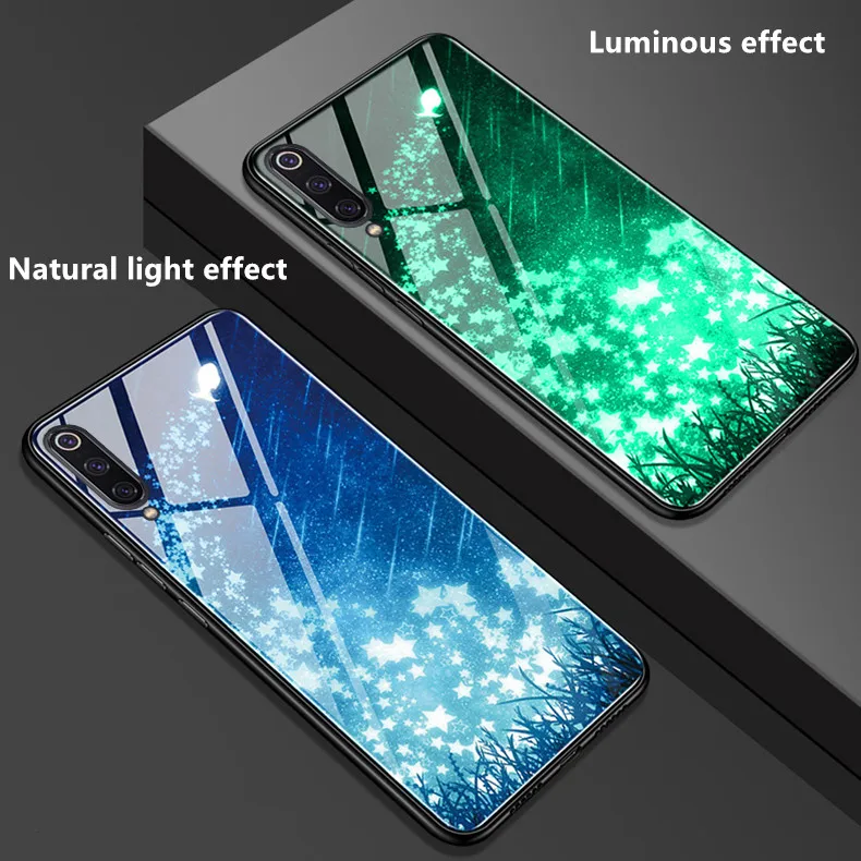 Чехол для xiaomi mi 9 чехол для xiaomi mi 9 se чехол Lu mi nous закаленное стекло mi 9 9t 8 se A3 lite note 10 pro полный Чехол для задней панели