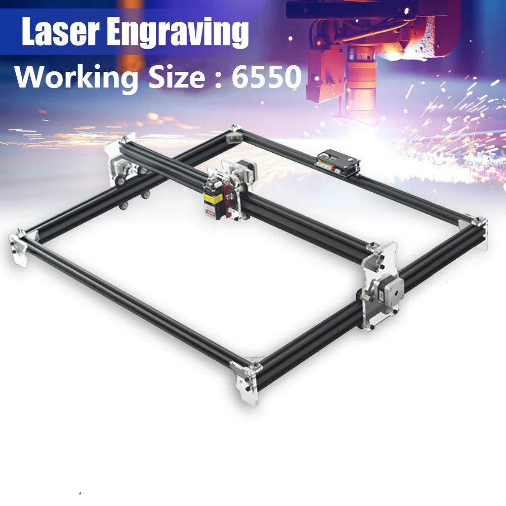 

6550 Laser 15W Engraving Machine PMW control work Area 65cm*50cm ,DIY Laser Engraver Machine,Wood Router,Laser Cutter,CNC Router