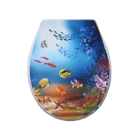 toilet lid cover standard closing 2020 high quality colorful toilet seat cover set hot sales fashion bathroom toilet seat
