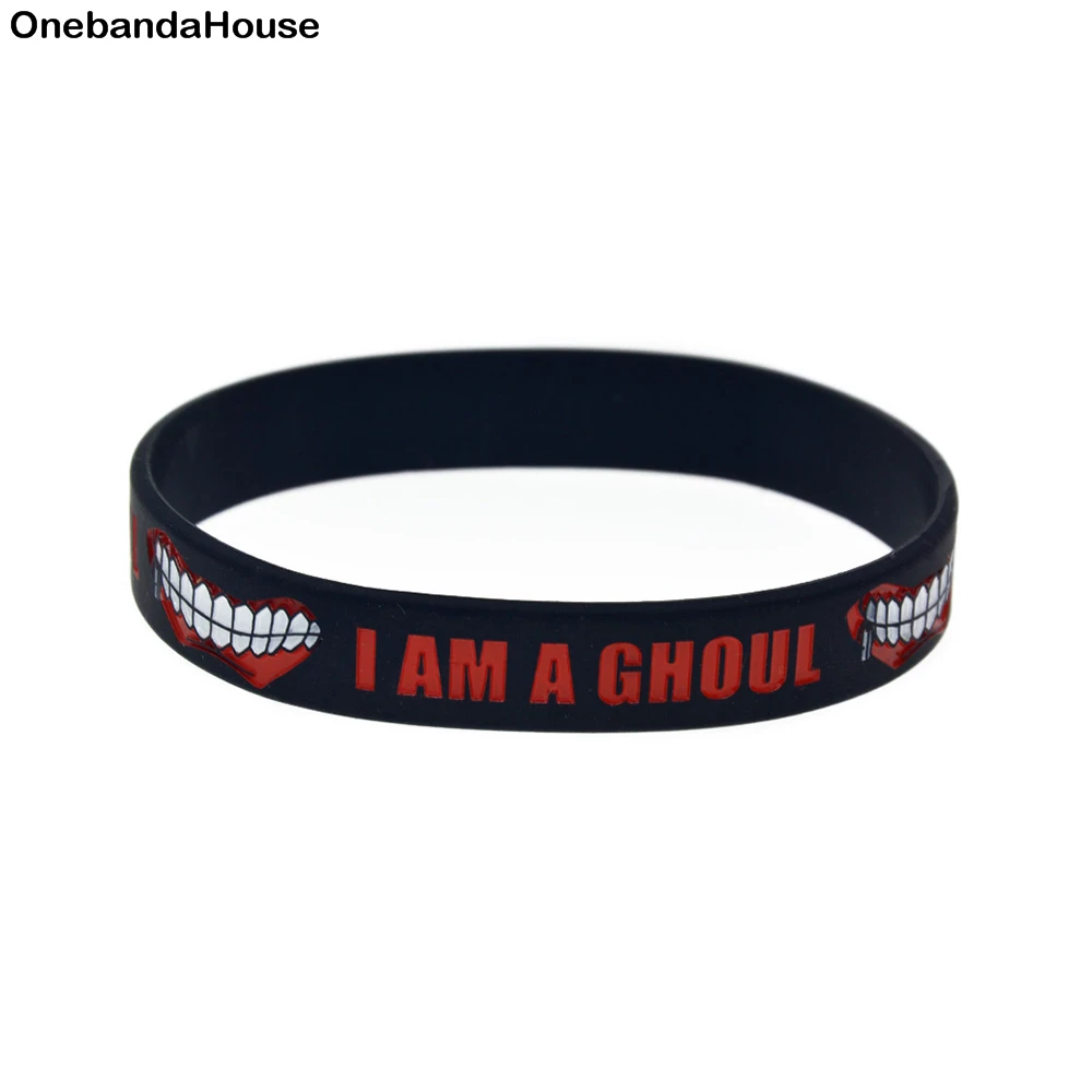 1 шт. я Гуль с наручным креплением из силиконового каучука черного цвета в