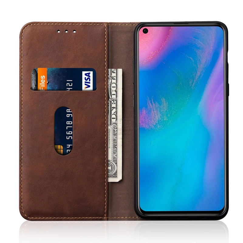 Роскошный Ретро Тонкий кожаный флип-чехол для huawei P30 P30 Pro, чехол-подставка с магнитной книгой для huawei P10, легкий Чехол