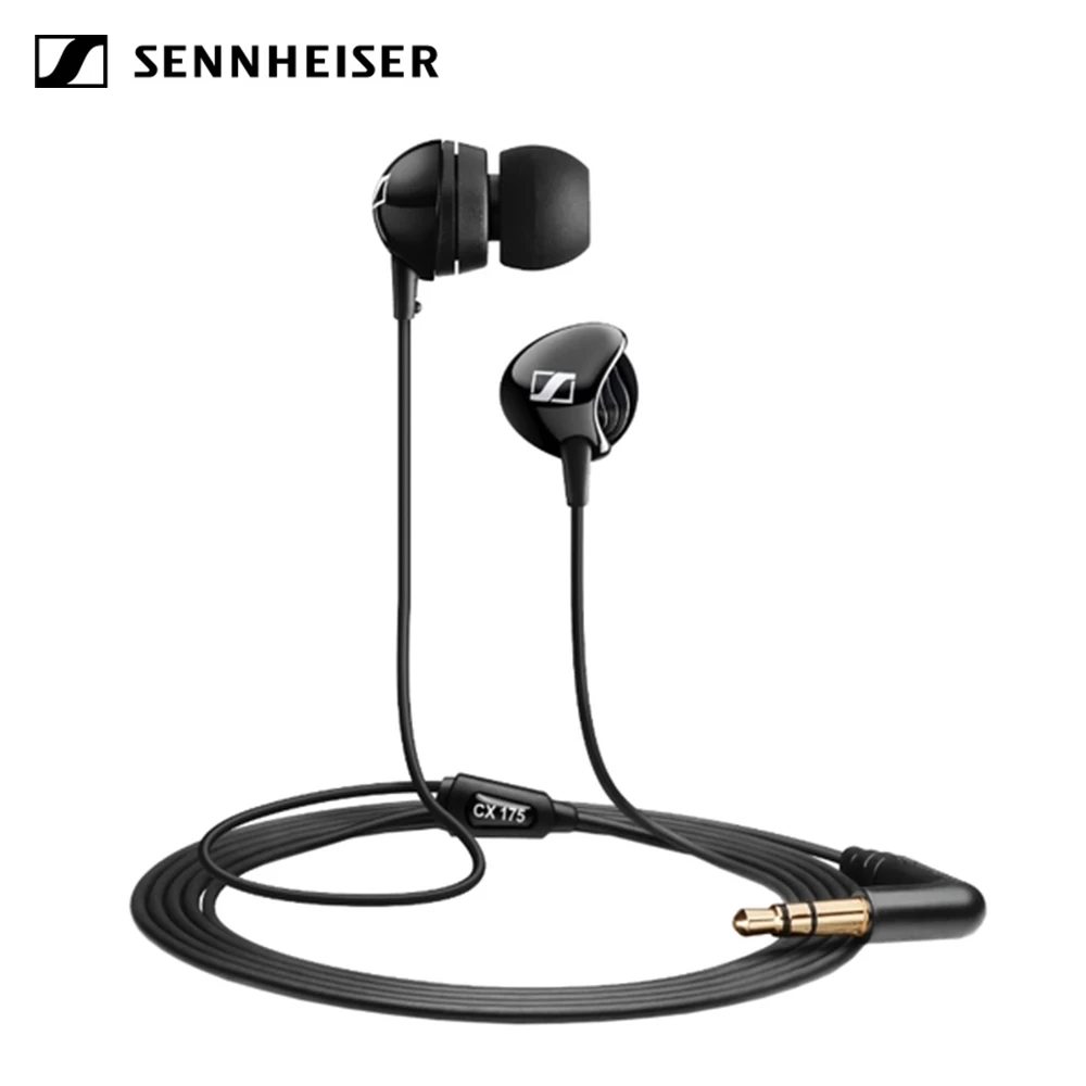 Sennheiser Cx 175 наушники капельки со стерео 3 5 мм Проводная гарнитура динамическая