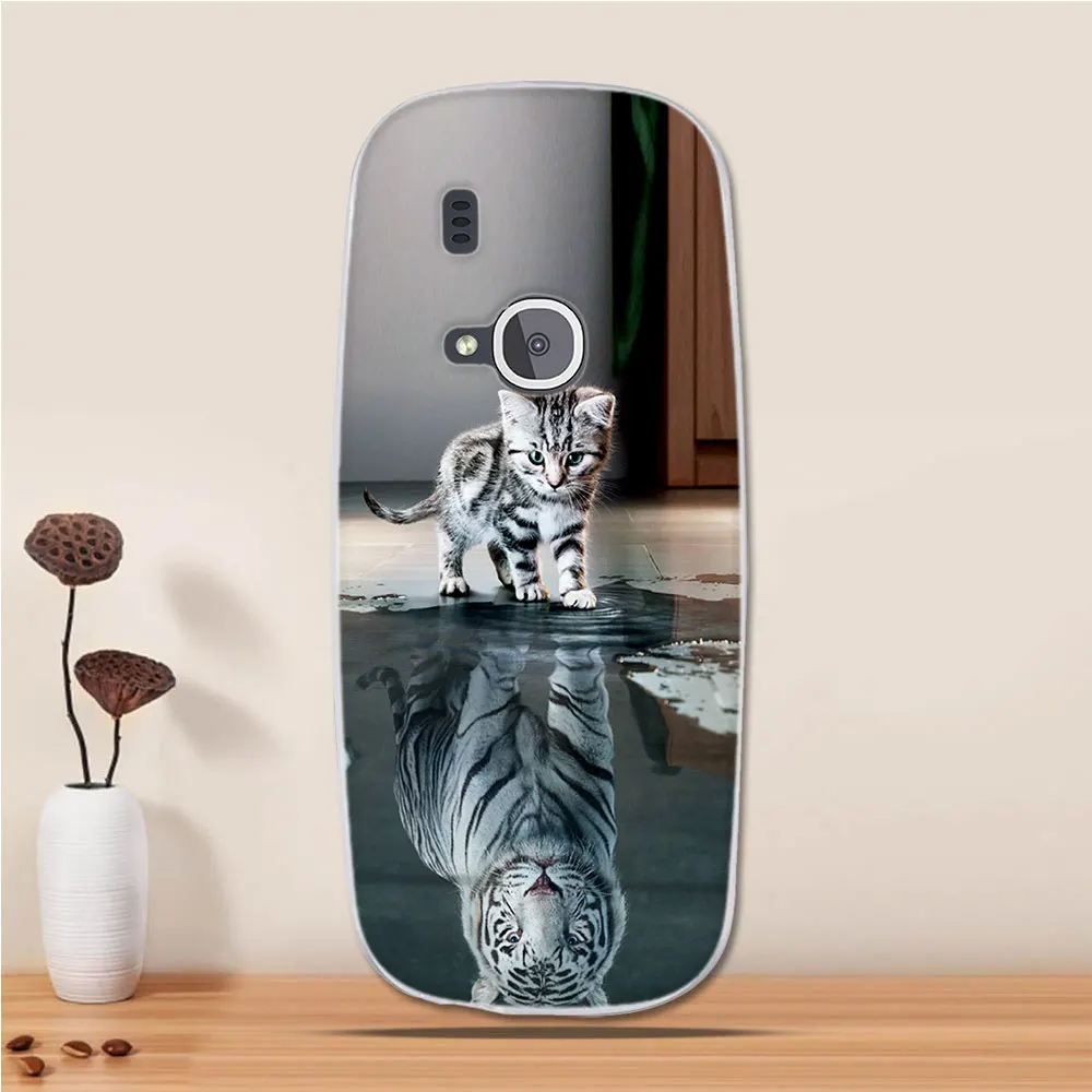 Силиконовый чехол из ТПУ для Nokia 3310 2017 защитный бампер чехлы телефона | Мобильные