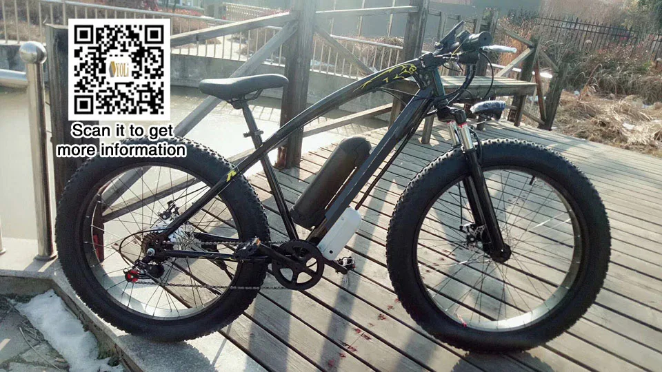26 дюймовый фэтбайк 21 скоростной горный EBike дорожный электрический велосипед 36В