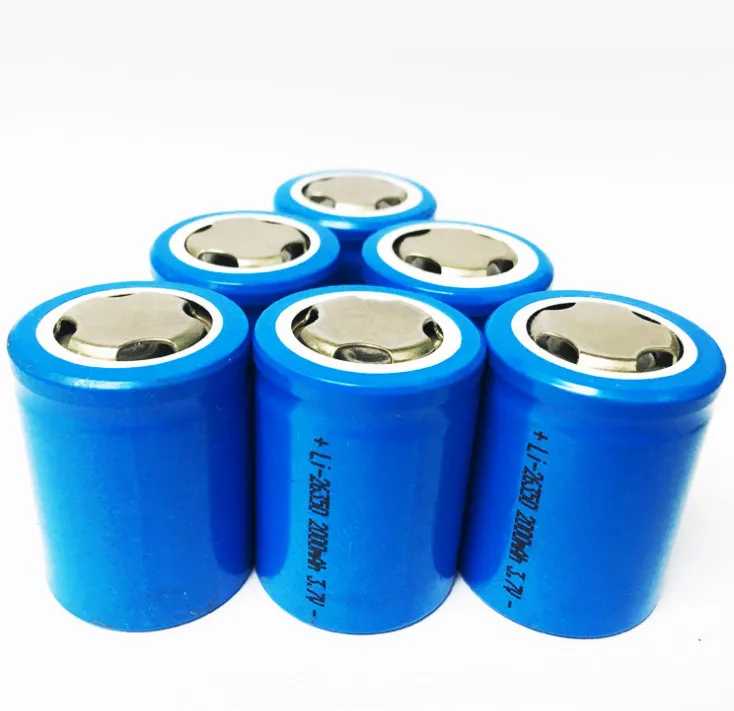 263550 литиевая батарея 3 7 V 26350 2000MAH фонарик 2000mAh пакет ICR|Портативные осветительные