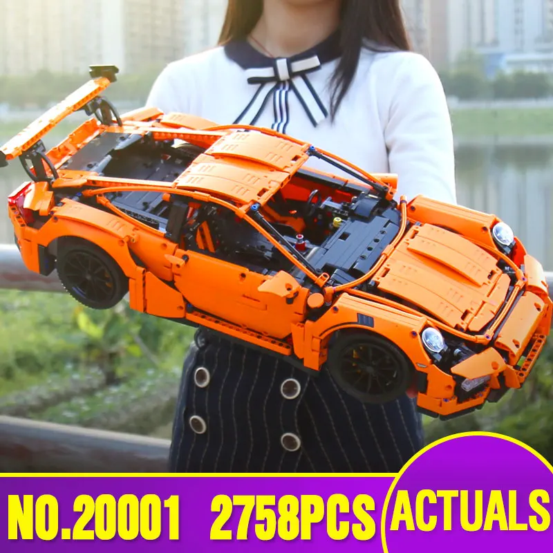 Топ technic серия Legoinglys гоночный автомобиль кирпичи 42056 модель строительные блоки
