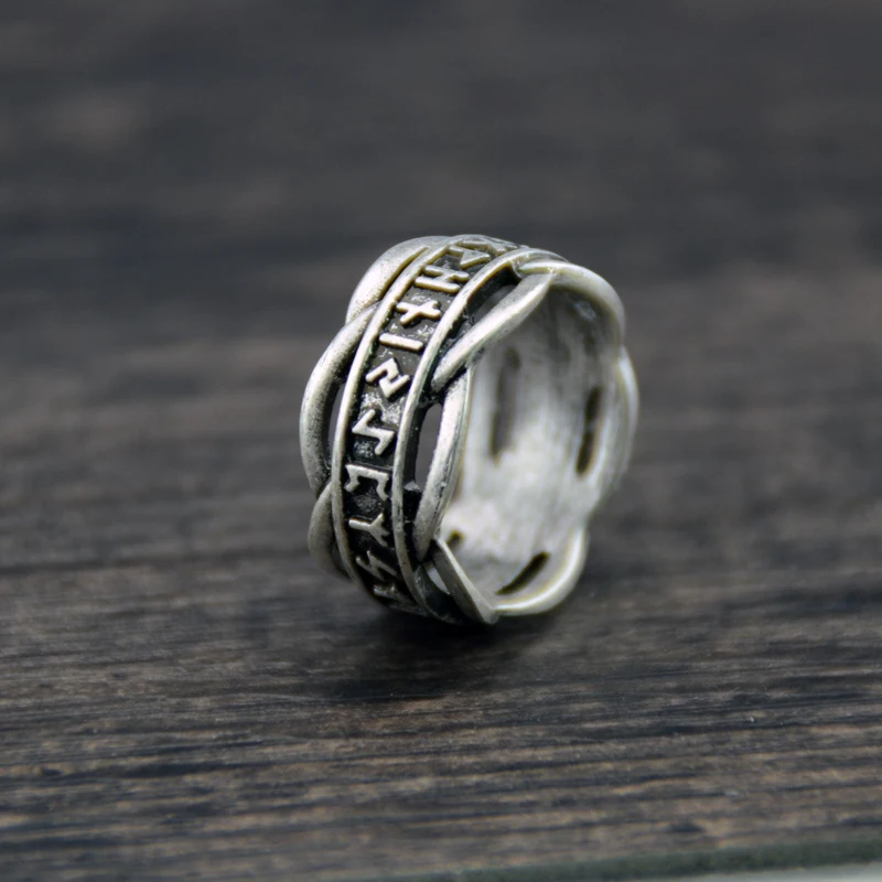 1 шт. дропшиппинг Викинг уникальный Дизайн Кольца Руна для Для женщин мужчин