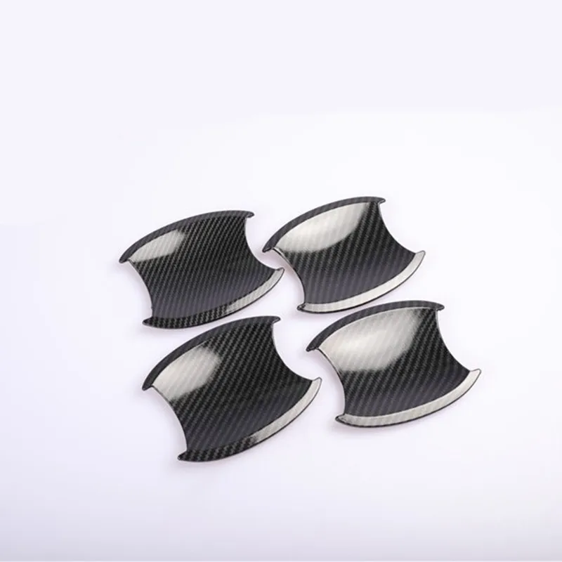For Bowl Наклейка из углеродного волокна на дверную ручку автомобиля для Honda CR-V CRV 2007 2008 2009 2010 2011 - Цвет: For Bowl
