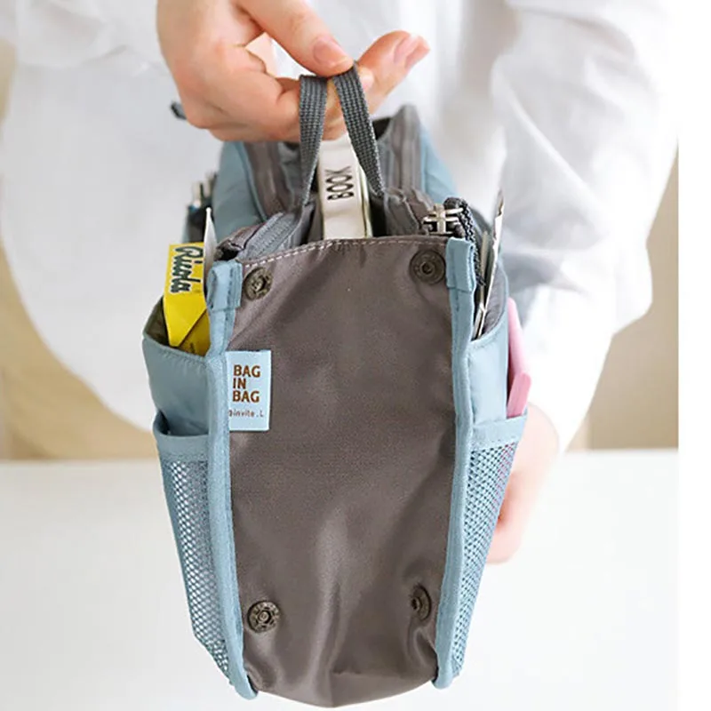 17 цветов многофункциональная практичная сумка для хранения макияжа вкладыш