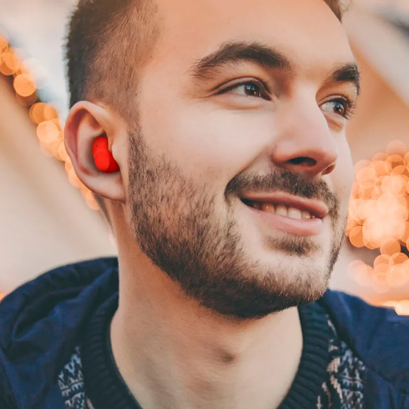 IKSNAIL Беспроводной наушники стерео Bluetooth со встроенным HD микрофон и зарядки чехол |