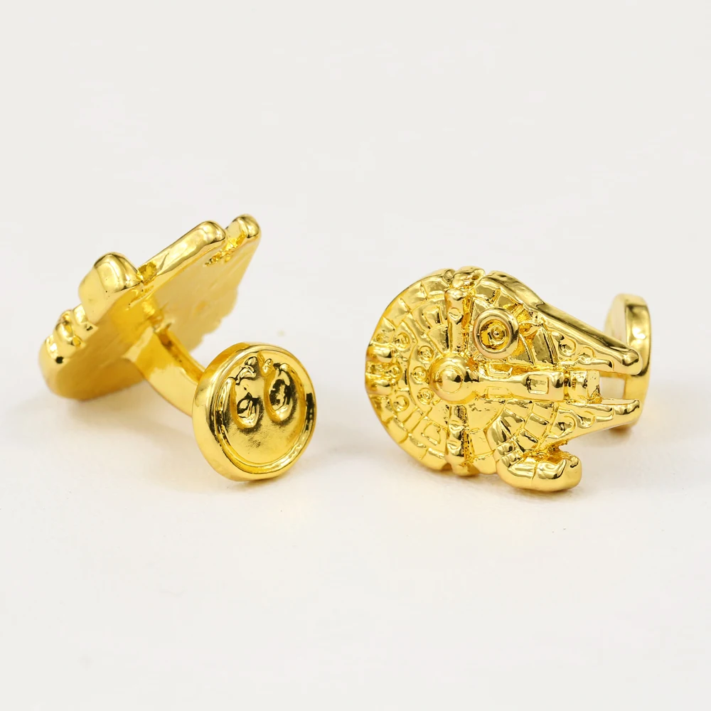 Запонки в виде Звездных Войн для мужской рубашки дизайнерские запонки рукоделия