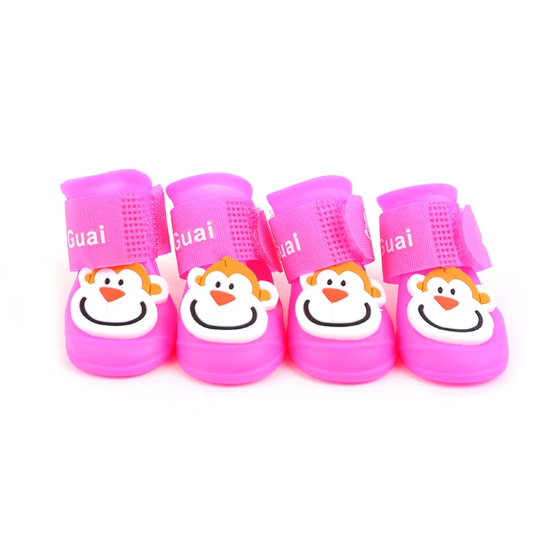 2017 новое поступление 4 шт./лот лучшая обувь для собак маленьких средних S-L