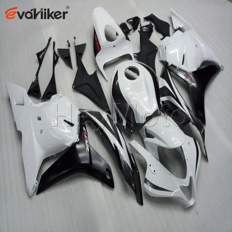 

motorcycle ABS fairing for CBR600RR 2009 2010 2011 2012 white black F5 09 10 11 12 motorcycle panels Painted Injection mold