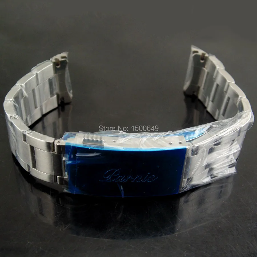 Ремешок для часов Parnis из нержавеющей стали 316L 20 мм|steel watchband|stainless steel watchbandbracelet strap |