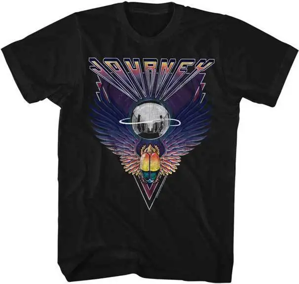 Путешествие гораздо Scarab рок музыки футболка Бесплатная доставка Новые Shirt2018