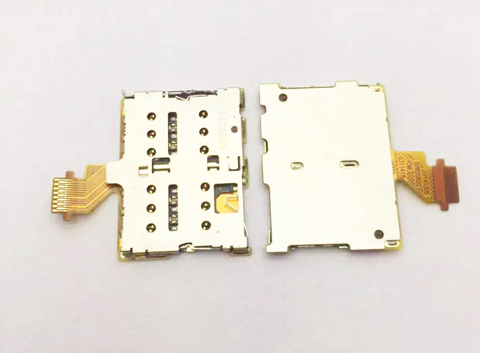 5 шт./лот оригинальный новый для HTC One M8 двойной M8D E8 Dual Sim Card Reader слот Держатель