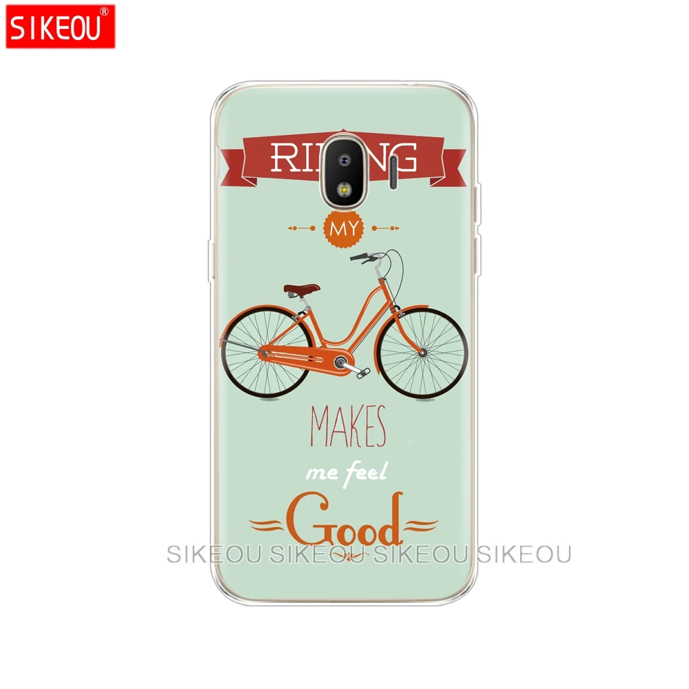Силиконовый чехол для телефона Samsung Galaxy J3 J5 J7 2017 J330 J530 J730 PRO j2 2018 велосипед