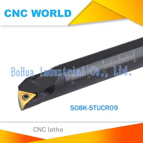 

S08K-STUCR09 Lathe Tools 8mm ,Lathe Machine Turning Tools Set Internal Turning Tool CNC Indexable Turning Tools