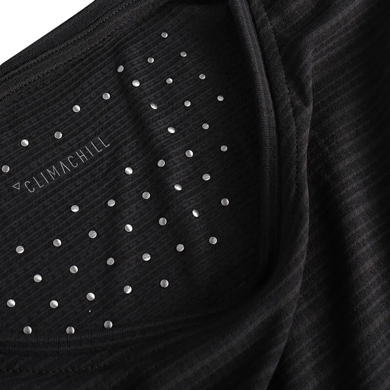 Новое поступление 2018 женские футболки Adidas Climachill спортивная одежда с коротким