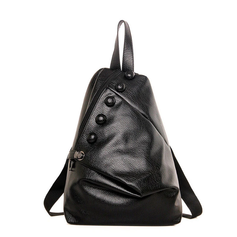 Women Backpack Chest Pack Leisure Travel Shoulder Bag Men Leather Crossbody Bags Vintage Retro Ladies Sling Girls | Багаж и сумки