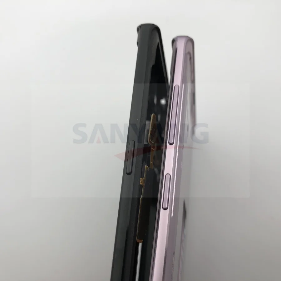 Для samsung Galaxy Note 9 N960 N960F N960FD N9600 средняя рамка Корпус Корпуса note9 крышка с держателем sim-карты наклейка