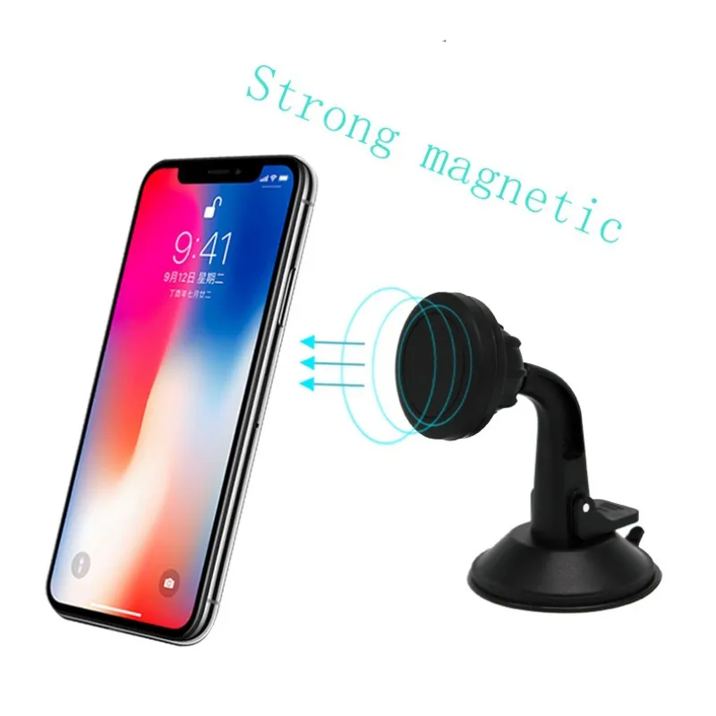 Универсальный ABC магнитный автомобильный кронштейн на присоске для мобильного