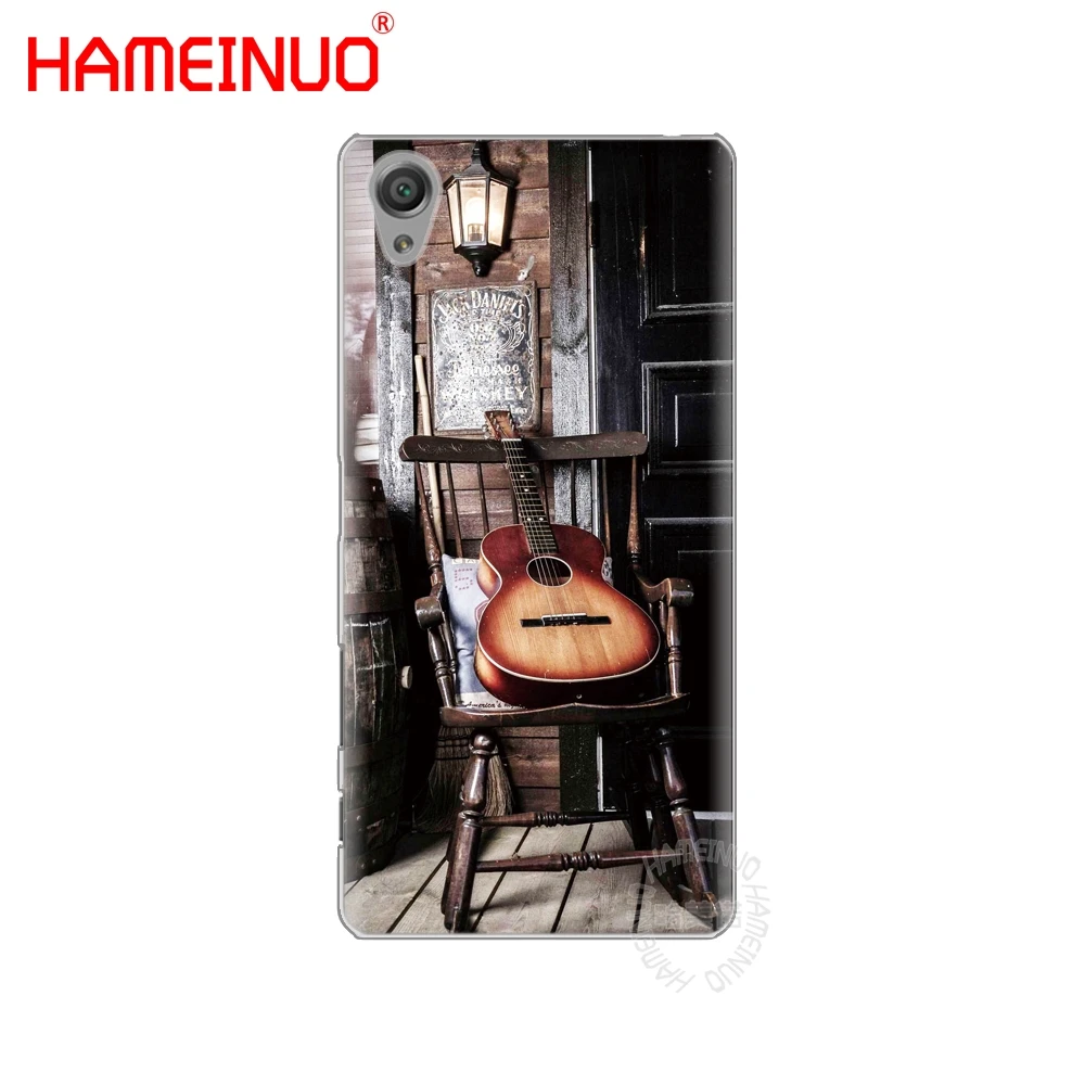 Чехол для телефона HAMEINUO гитары blue music note bass sony xperia C6 XA1 XA2 XA ULTRA X XP L1 L2 compact XR/XZ/XZS PREMIUM |